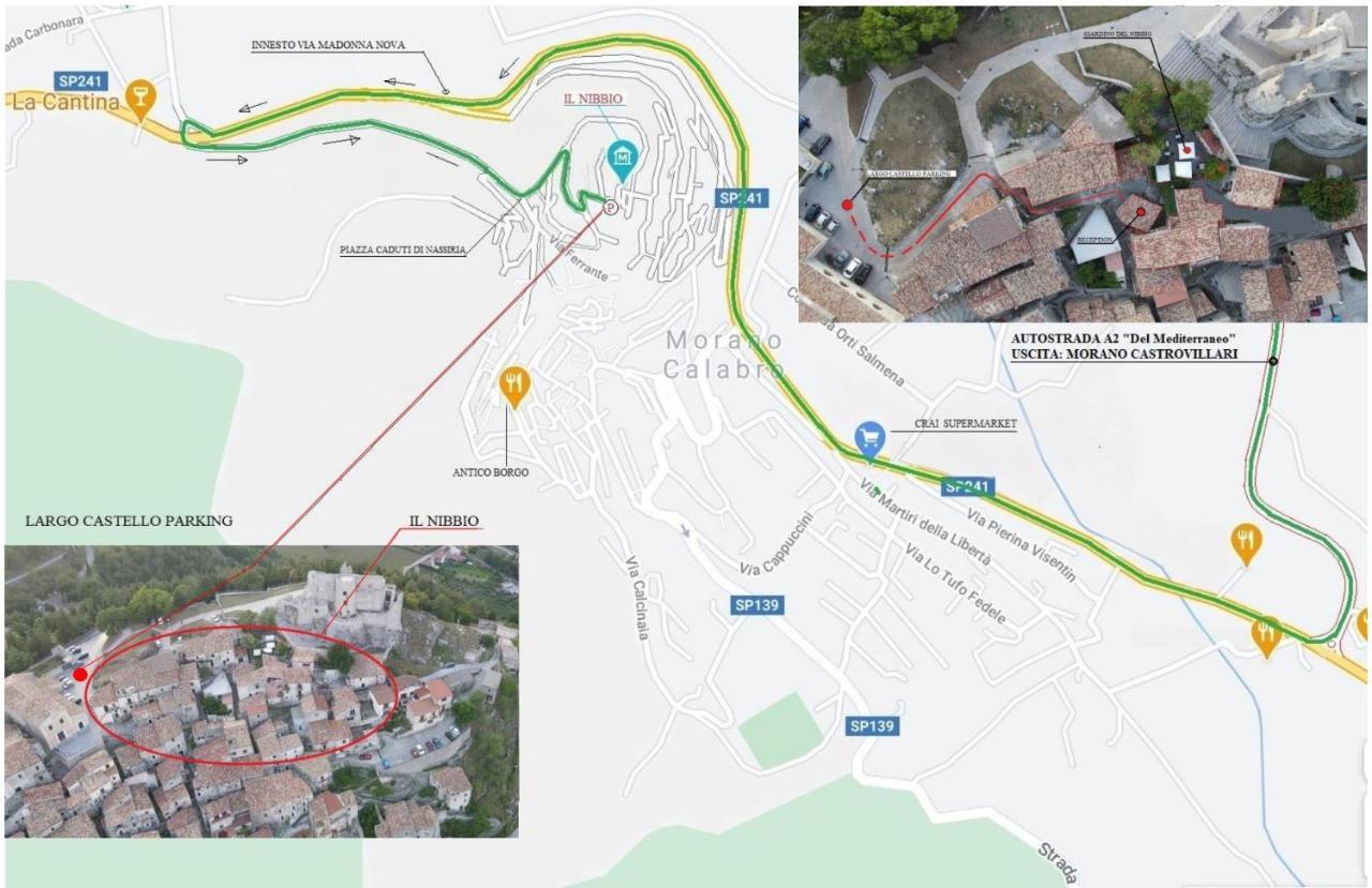 Ferienwohnung Il Nibbio - Soffitta Delle Ginestre Morano Calabro Exterior foto